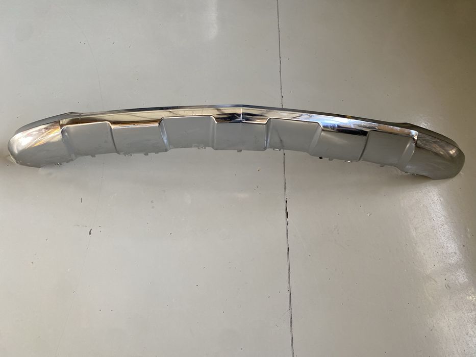 Преден нож”лип” за Mercedes GL166AMG/2013-2015/front bumper/никел