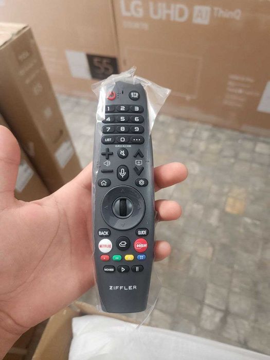 Телевизор ZIFFLER платформа WEBOS, QLED4K Smart, все моделы, доставка