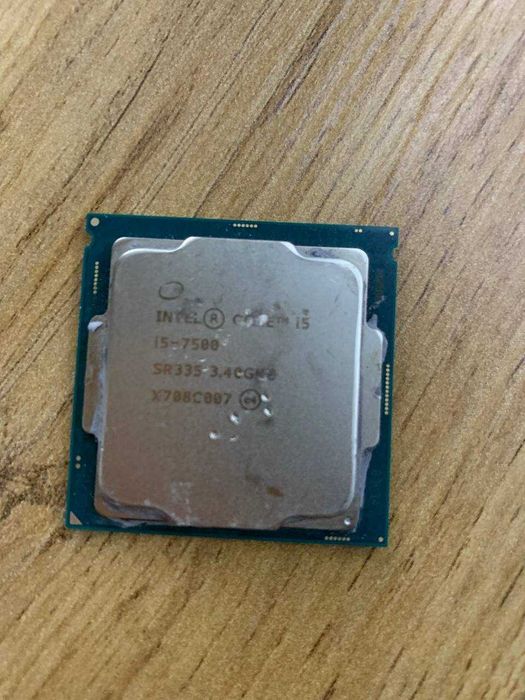 Процессор I5 7500K б/у