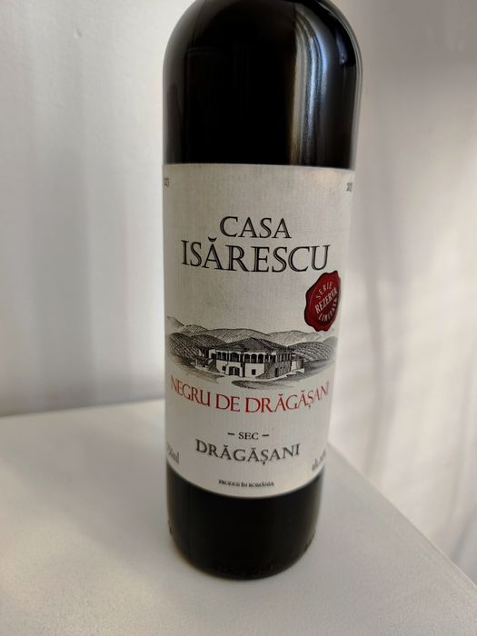 Vin Roșu Sec Casa Isărescu - Negru de Drăgășani 2023 (Rezervă Limitată)