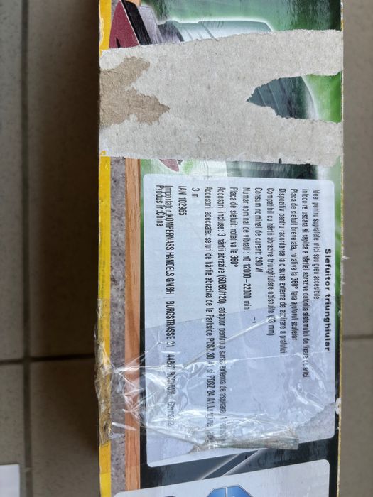 Vând Șlefuitor triunghiular Parkside