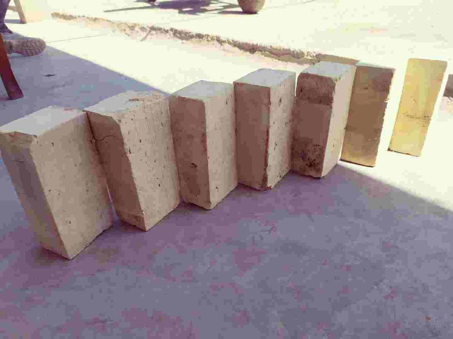 Пишган ва хом гишт Кирпич Пишкан гишт