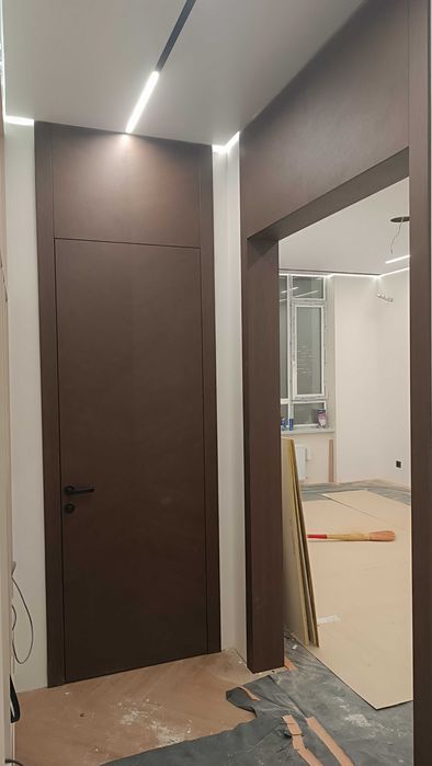 Установка межкомнатных дверей