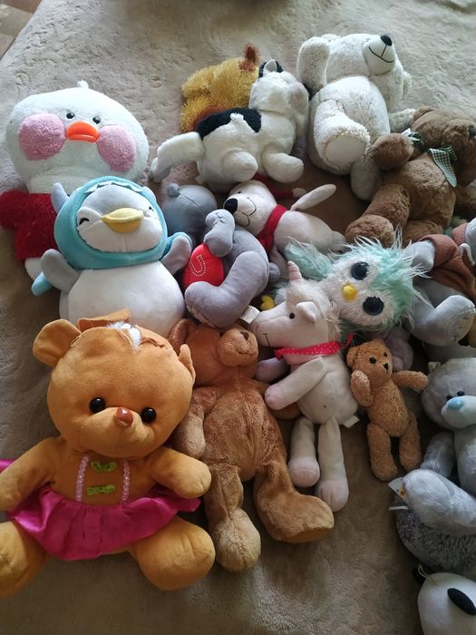 Мягкие игрушки..