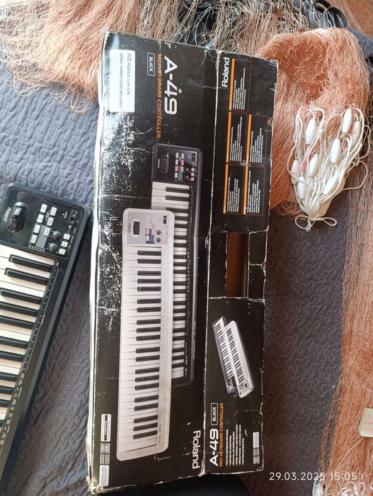 Синтезатор roland a-49 wh