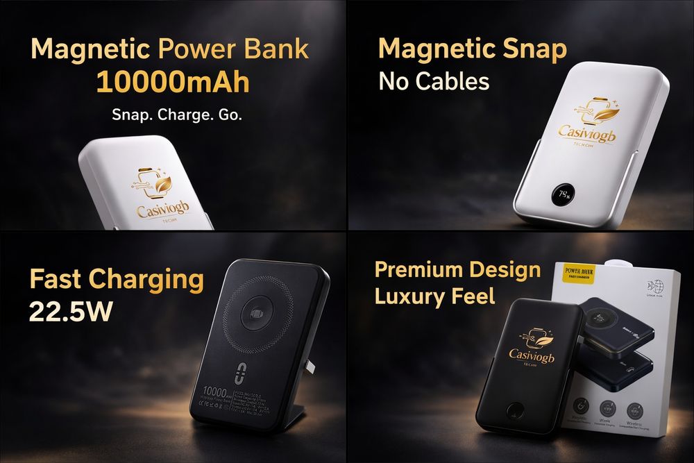 Incarcator magnetic 10000mha  fast charging 22.5w