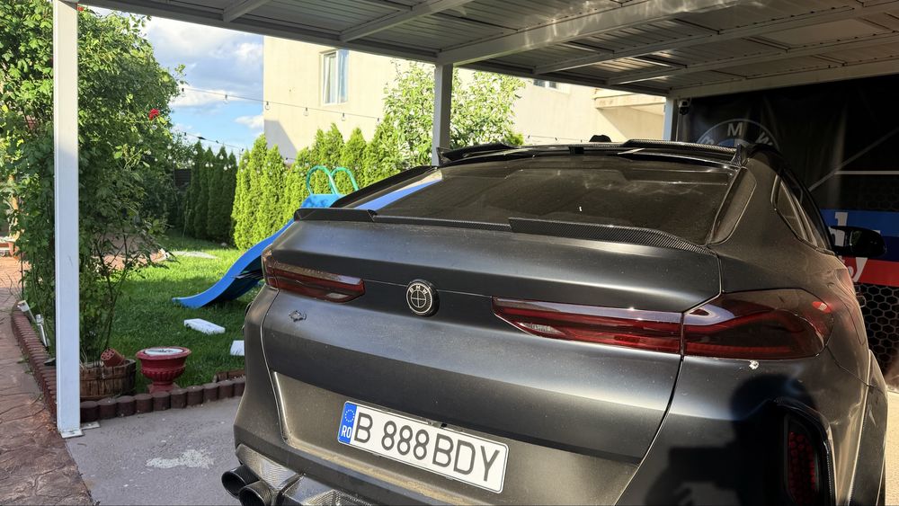 Eleron Portbagaj Haion BMW X6 X6M F96 G06 Carbon Sooqoo