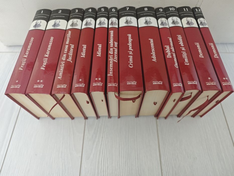 Colecția Dostoievski, Adevărul, Completa, 12 vol, Stare Foarte Buna