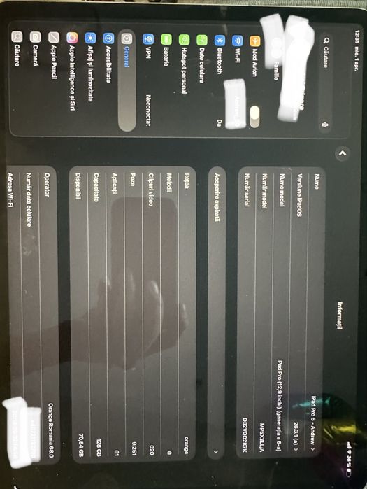 Ipad pro gen 6 - cellular 12.9 “