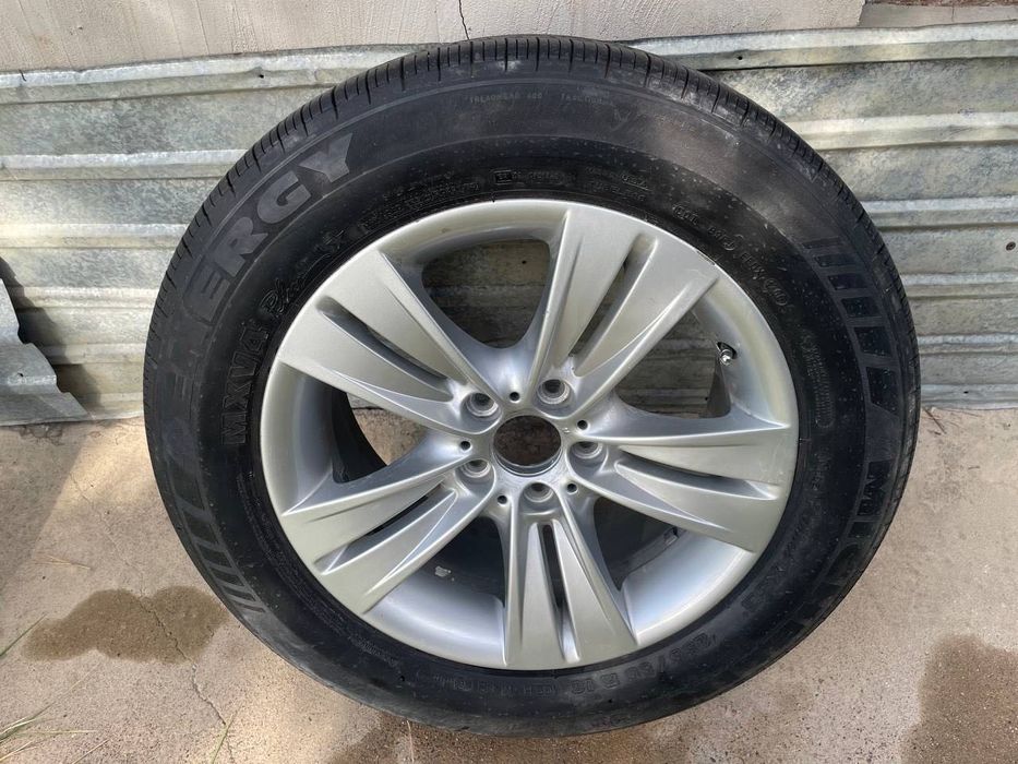 Диски BMW R18 оригинал 5x120 с шинами Michelin 255/55, 2 шт