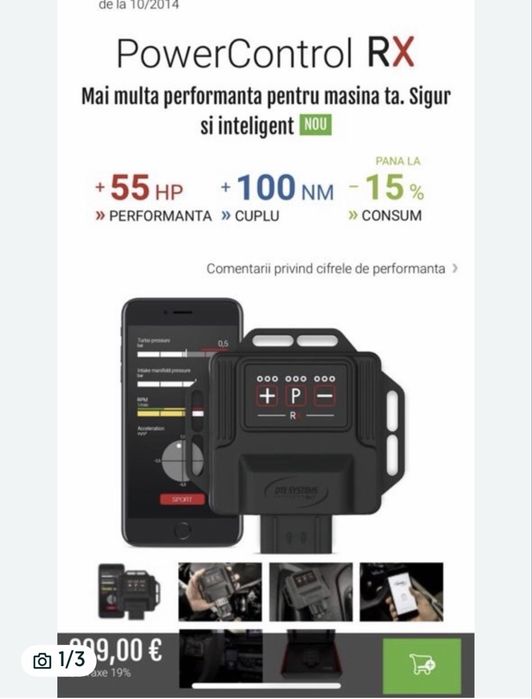 Vind power control 2.0 ecoblu4*4 190 cp 1995 c.c.m