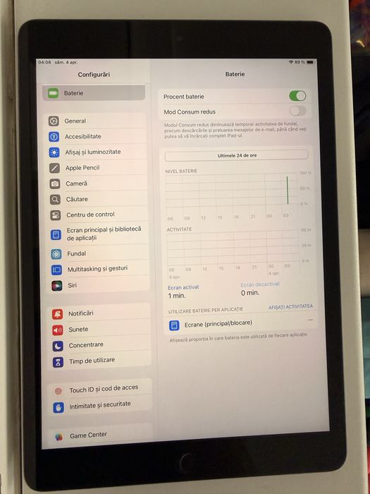 Apple iPad Generatia 7, 128GB, impecabila!