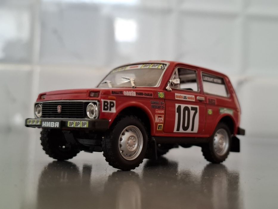 Коллекционная модель Нива ВАЗ 2121, масштаб 1:43