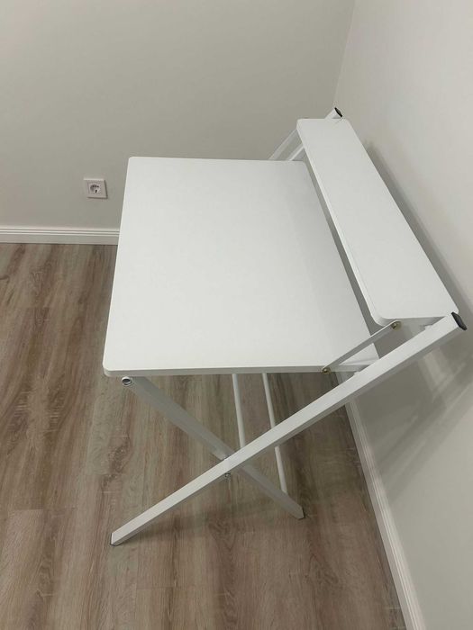 Birou pliabil cu Raft de Depozitare 60 x 74 cm