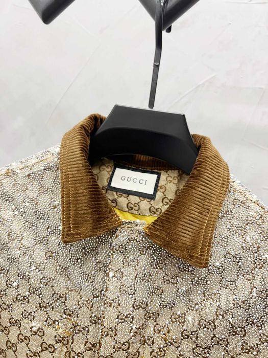 Kurtka Gucci Classic Monogram cu straşi - Strai
