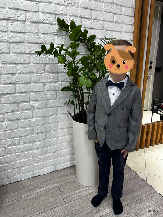 Пиджак рубашка детский на мальчика