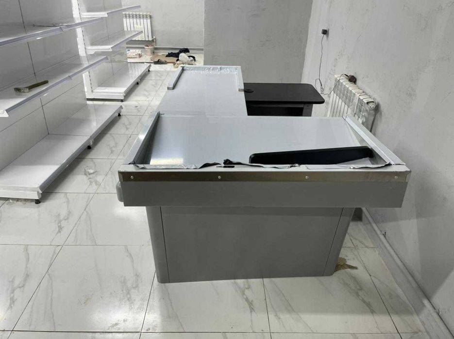 кассовые боксы стеллажи полки витрины