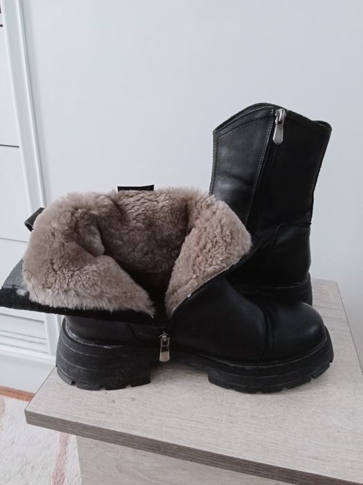 Ботинки натуралка