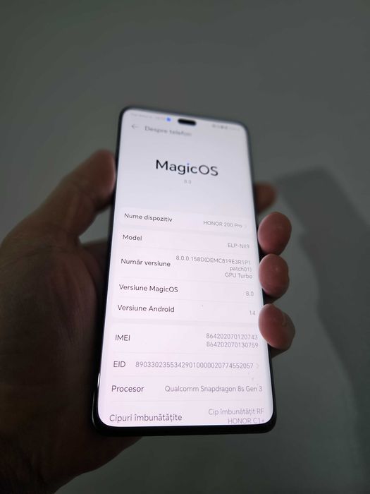 Honor 200 Pro 512 Gb 12 Gb impecabil.