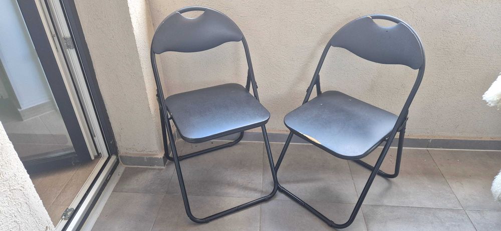 2 scaune pliabile