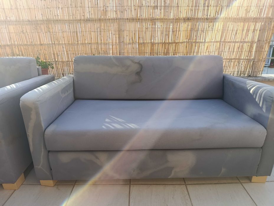 Комплект двуместни, разгъваеми дивани от IKEA