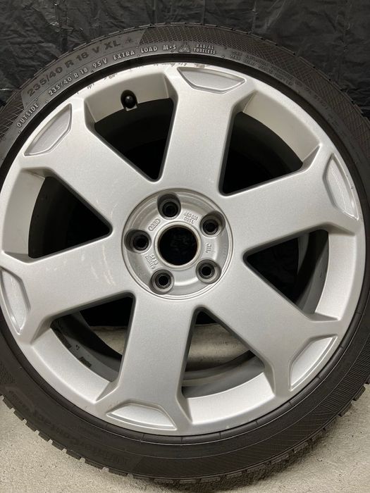 Оригинални джанти RONAL 8J x 18” от/за AUDI S4 B6 B7 с гуми Continental