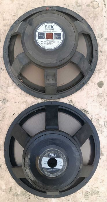 Корпуса под саб Carvin 2шт