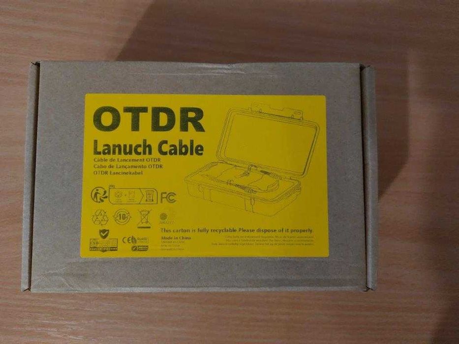 Bobina de lansare Otdr 1000 m SC/UPC albastru - SC/APC verde