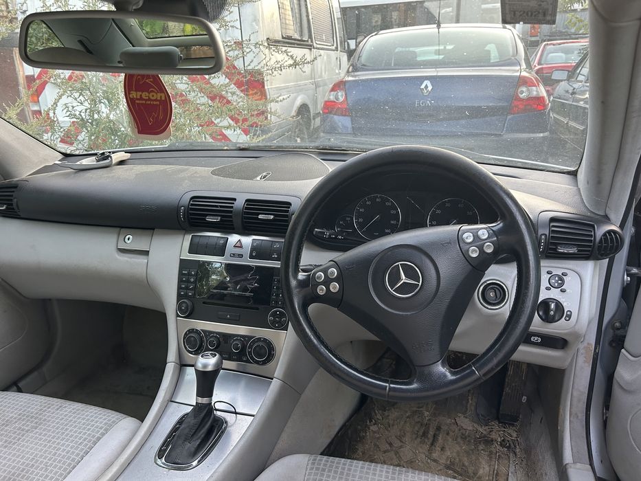 Volan piele Mercedes C klasse w203 kompresor + piese