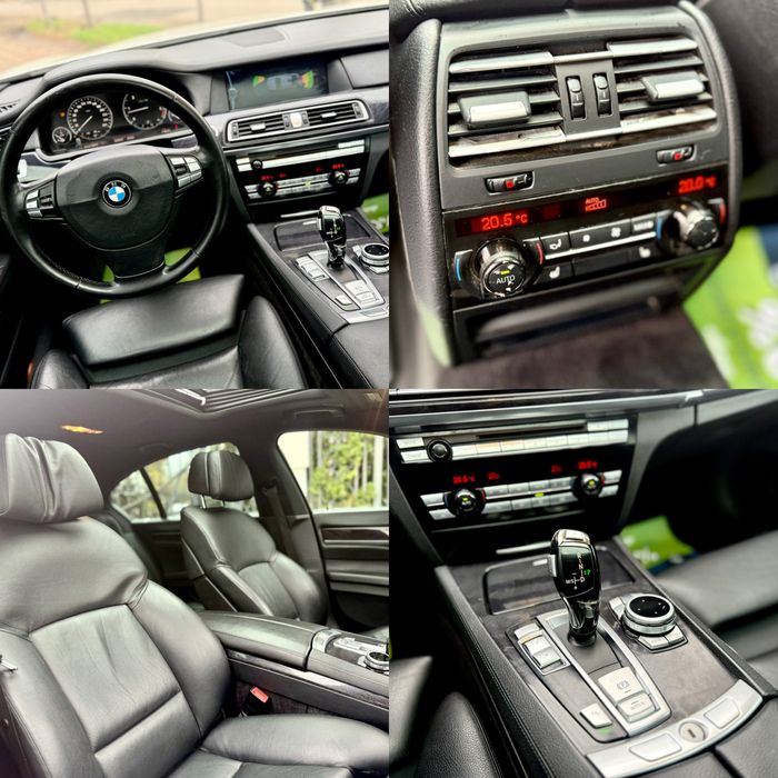 • Bmw Seria 7 F01 740D 2010 / Alb Perlat / Soft close / Parc Auto Rate