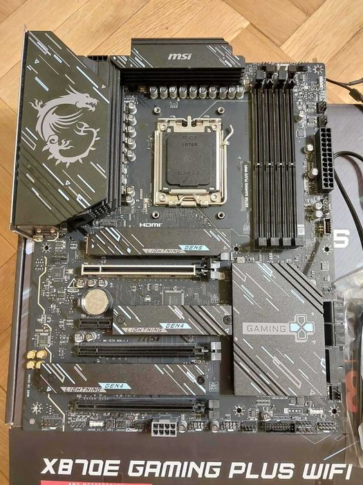 AMD Ryzen 9 7950X3D + MSI X870E Gaming Plus Wi-Fi