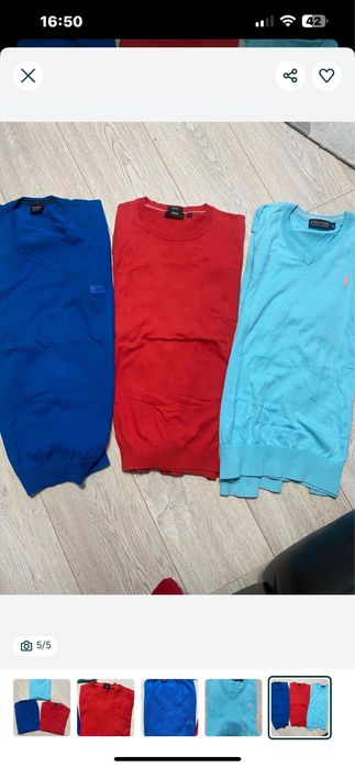 Pulovere  barbati Hugo Boss ,Polo RL originale