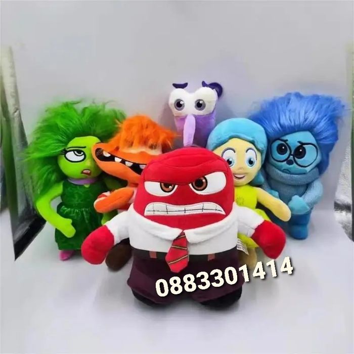 Отвътре навън Плюшени играчки Inside out
