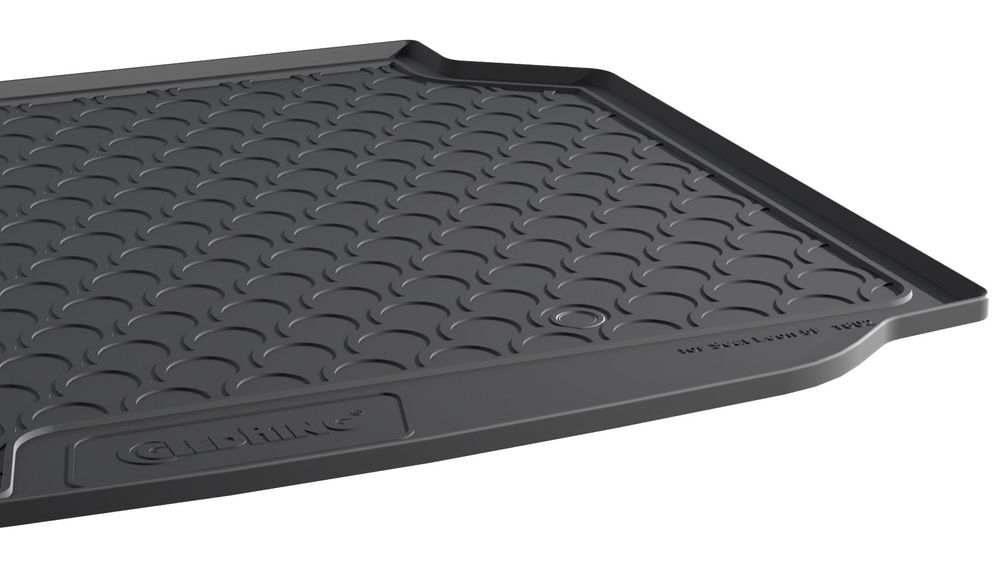 Tavita portbagaj Vw Tiguan, 2007-03.2016, ptr podea inaltata, din cauciuc Rubbasol, marca Gledring