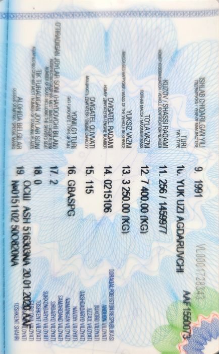 Gaz 53 samasval sotiladi