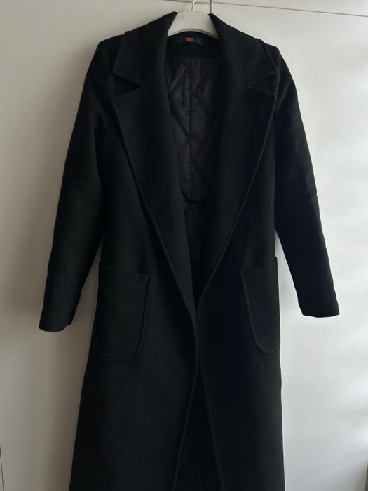 Черное турецкое пальто