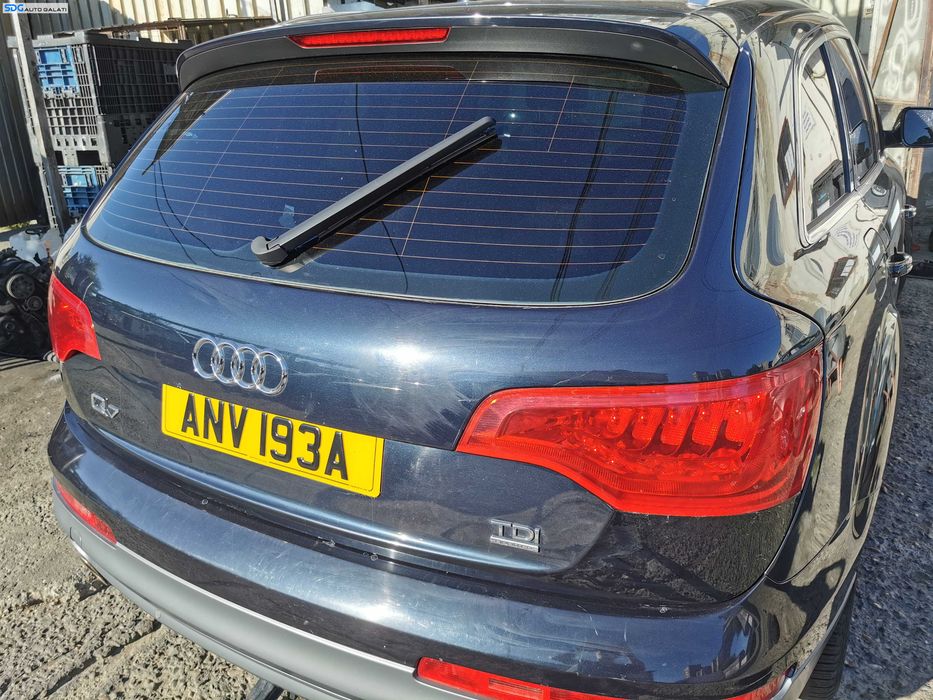 Hayon Haion Portbagaj Dezechipat cu Luneta Geam Sticla Audi Q7 4L FL Facelift 2010 - 2015 Culoare LZ5Q [K7110]
