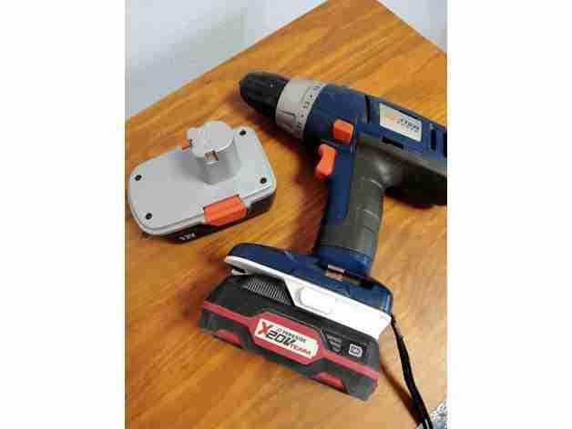 Adaptor de la acumulator Parkside 20v  sau altele la orice scula