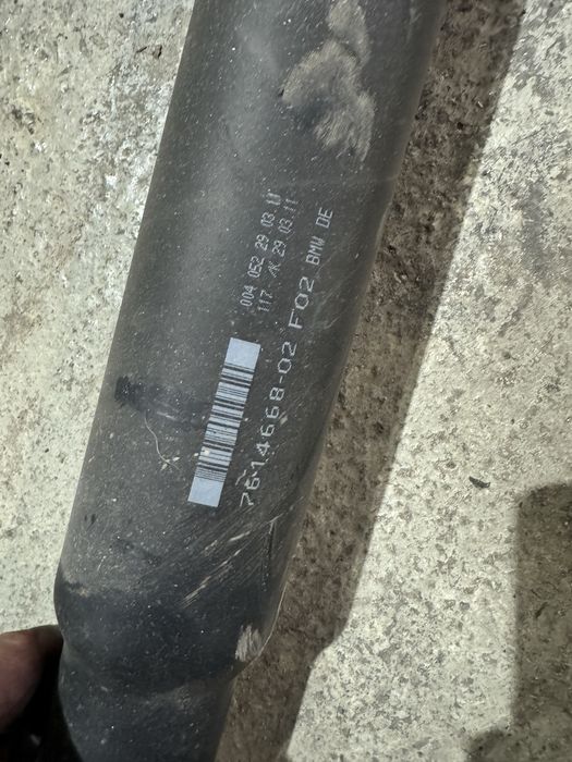 Кардан бмв ф01 ф02 750их bmw f01 f02 750ix n63b44a