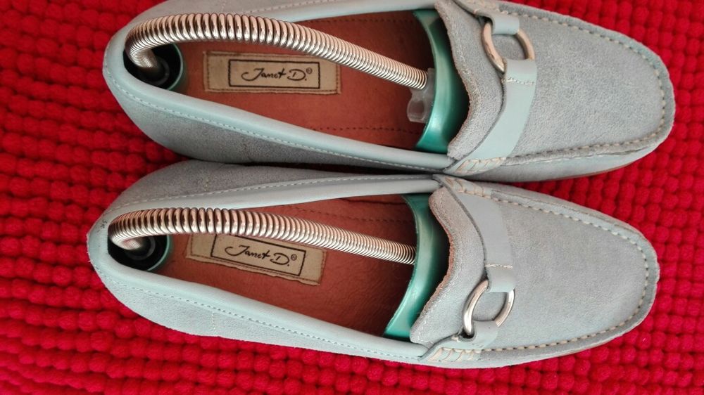Mocasini Janet.D piele întoarsă nr 36