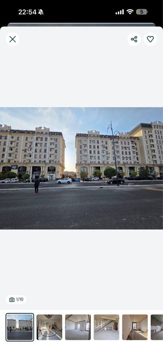 Продается 2х комнатная квартира 55.0 кв