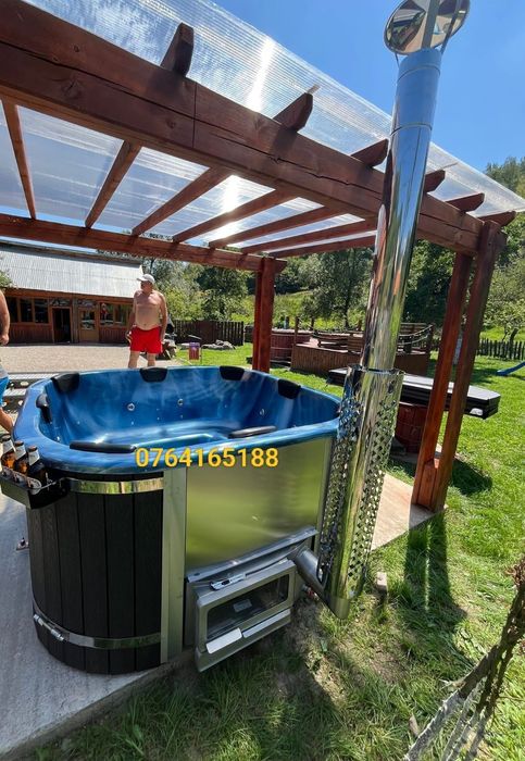 Ciubăr pătrat jacuzzi