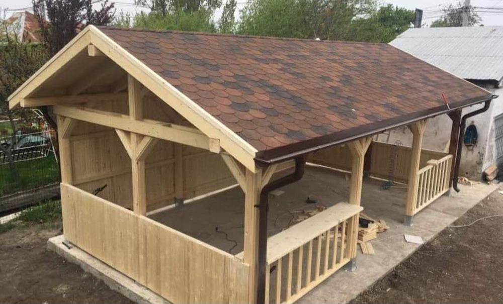 Foișoare, terase, magazii, pergole, căsuțe etc