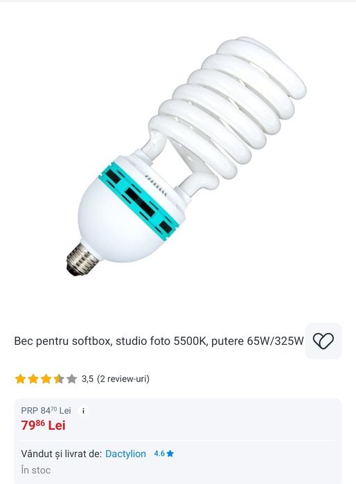 Softbox - Kit lumină continuă