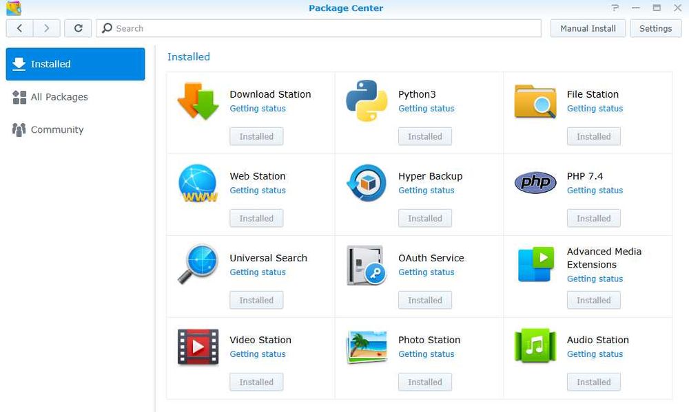 Synology DS212j NAS с диском 2 TB в комплекте