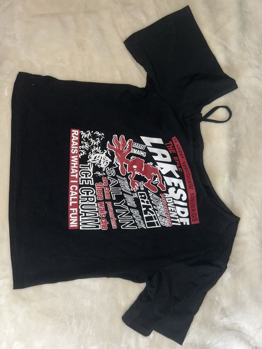 топик со спущеным плечом