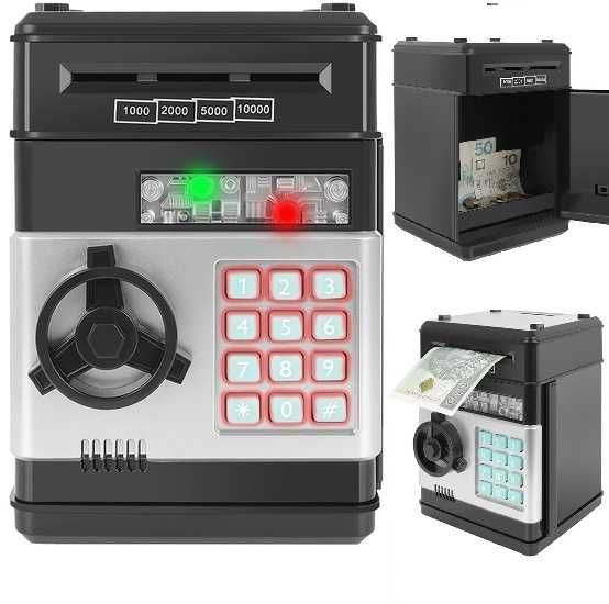 Касичка сейф банкомат с клавиатура