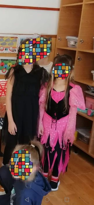 Rochite Barbie 5-6 ani Halloween
