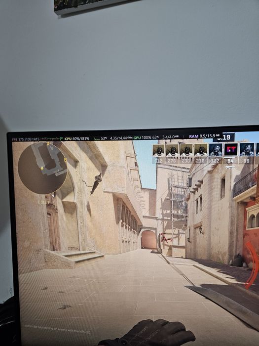 Pc gaming ryzen 5 5600 16gb ddr4 ssd adata u650 240gb rx 580 nitro+