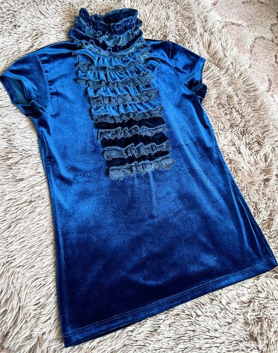 Бархатная блуза (40-42р.)